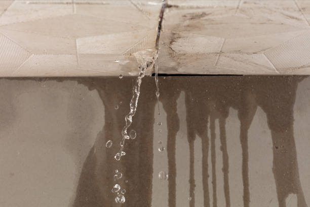 Professional Sewage Cleanup technician working in Patchogue, NY